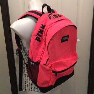 Pink backpack